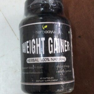 Herbayu Weight Gainer Herbal 100 Percent Natural 60 Tablets