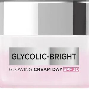 Loreal Paris Glycolic Bright Glowing Day Cream Overnight Brightening Cream Veals Glowing Skin 50Ml