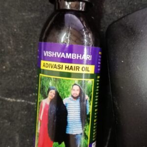 Adivasi Vishvambhari Herbal Hair Oil For Hair Growth And Anti Hairfall Control 60 Ml