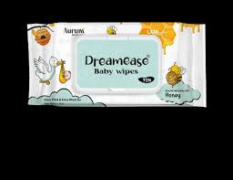 Aurum Dream Ease Baby Wipes 72 Pcs