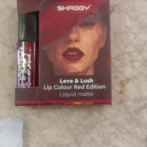 Shaggy Love And Lush Red Edition Lip Color 2 Ml Pack Of 4