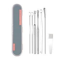 Stainless Steel Ear Wax Cleaner Kit 7Pc