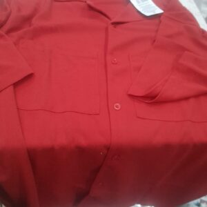 Shein Mens Polo T Shirt Red Size M