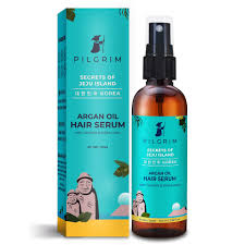 Pilgrim Argan Oil Hair Serum For Dry Frizzy Hair Hair Smoothing Smoothing And Control Of Frizzy Dry Hair 100Ml
