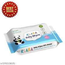 Klara Baby Wipes 72 Wipes