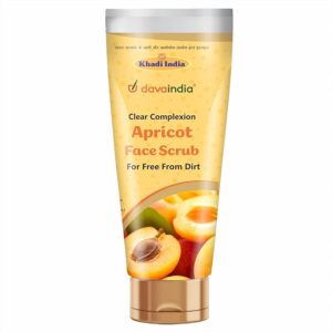 Davaindia Khadi India Clear Complexion Apricot Face Scrub 100G