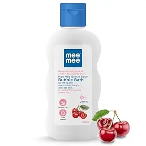 Mee Mee Gentle Baby Bubble Bath Cleans And Moisturizes Cherry 400Ml