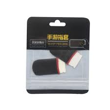 Black Color Wasp Feelers Mobile Gaming Finger Sleeves