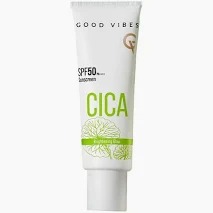 Good Vibes Cica Brightening Glow Sunscreen Spf 50 50Gm