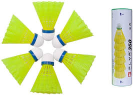 Green Plastic Shuttlecock 5Pcs