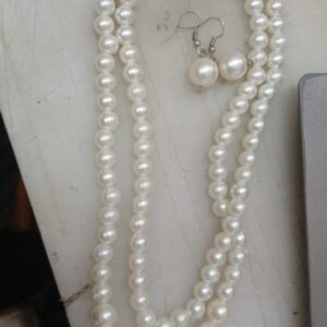 Necklace Set For Women Color White