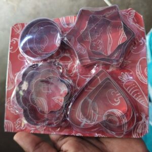 Cookie Cutters Shapes Baking Set 12Pcs Flower Round Heart Star Shape