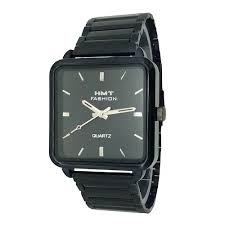 Black Plated For Boys Analog Watch For Men Black
