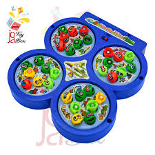Boys New 32 Pieces Magnetic Fish Catching Game Fishing Game