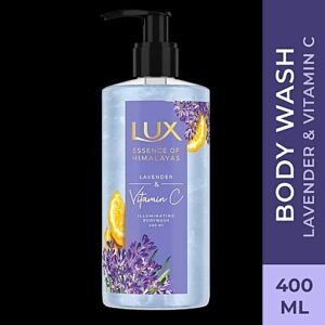 Lux Illuminating Body Wash Lavender Vitamin C For Soft Smooth Skin 400 Ml