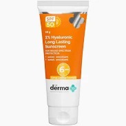 The Derma Co 1 Hyaluronic Long Lasting Sunscreen Spf 50 Pa Plus 50 G