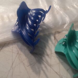 Womens Hair Clutcher Pack Of 2 Blue Green