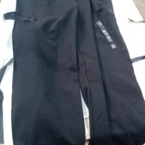 Womens Black With White Track Pant Size M