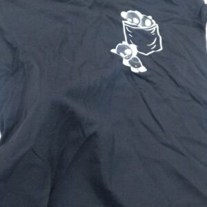 Black Printed T Shirt For Women Size M