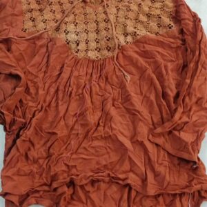 Women Top Colour Brown Size S