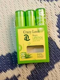 Crazy Look Magic Aloe Vera Lipstick 6G Pack Of 3