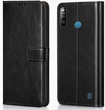 Flip Cover For Lava Z3 Black