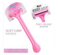 Max Soft Care Razor For Sensitive Skin Pink Color Set Of 6