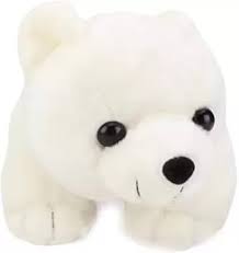 Soft Toy Polar Bear White Teddy 30Cm Pack Of 2