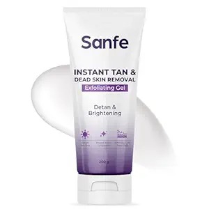 Sanfe Instant Tan And Dead Skin Removal Exfoliating Gel 200Gm
