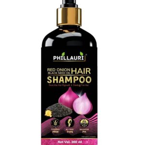 Phillauri Red Onion Black Seed Oil Anti Dandruff Shampoo 300Ml