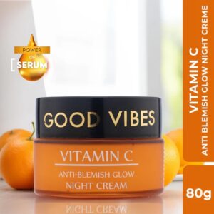Good Vibes Anti Blemish Glow Vitamin C Night Cream 80Gm