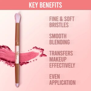 Ny Bae Eye Love Dual Brush Flat And Blending Eyeshadow Brush