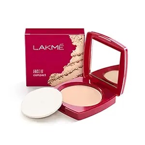 Lakme Forever Matte Compact Smooth Finish Natural Even Toned Look Coral 9G