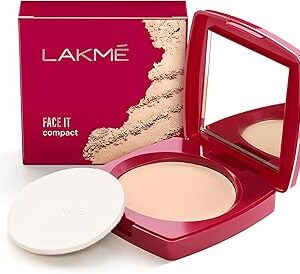 Lakme Forever Matte Compact Smooth Finishnatural Even Toned Look Coral 9Gm