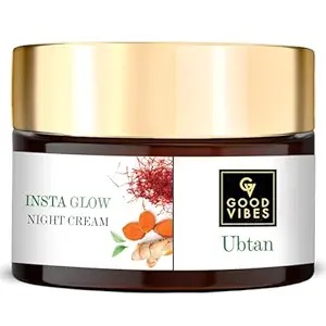 Good Vibes Ubtan Insta Glow Night Cream 50 Gm