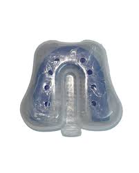 Sports Mouth Guard Hard Silicone Dark Blue Colour
