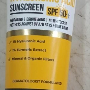 Dr. Sheth S Haldi And Hyaluronic Acid Sunscreen Spf 50 Plus Pa Plus Plus Plus 50 G