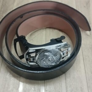Men Formal Casual Formal Party Black Artificial Leather Belt Color Black