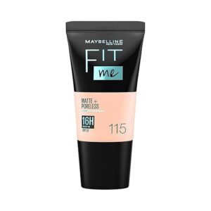 Maybelline New York Liquid Foundation Matte And Poreless 18Ml