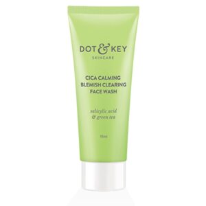 Dot And Key Cica Calming Blemish Clearing Salicylic Acid Plus Green Tea Face Wash 15Ml