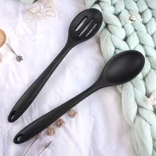 Plastic Cooking Spoon Set Of 2