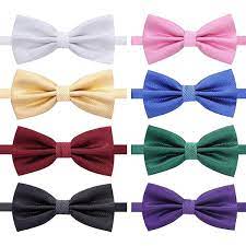 Multicoloured Bow Pack Of 6