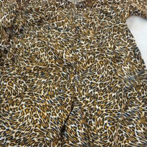 Women Regular Tiger Design Fit Top And Bottom Size S