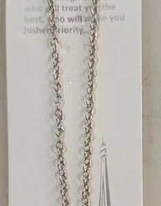 Artificial Silver Chai For Men And Women