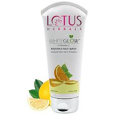 Buy Lotus Herbals Whiteglow Vitamin C Radiance Face Wash 100 Gm
