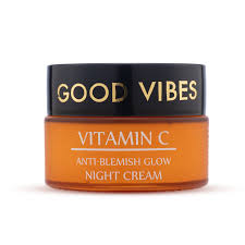 Anti Blemish Glow Vitamin C Night Cream 80G Good Vibes