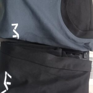 Men Pajama And T Shirt Color Black Size L