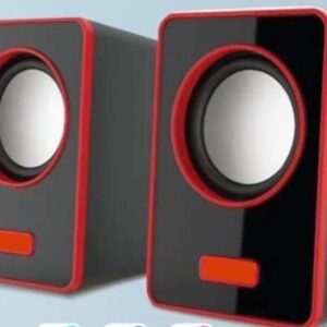 Usb Multimedia Speakers For Laptops And Desktop Model Rm Cs571.red Pack Of 1 Red