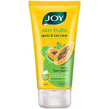 Joy De Tan Papaya Face Wash For Dark Spots Tan And Dead Skin Removal 150Ml