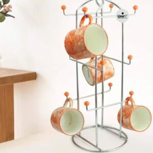 Stainless Steel Cup Stand Silver Color